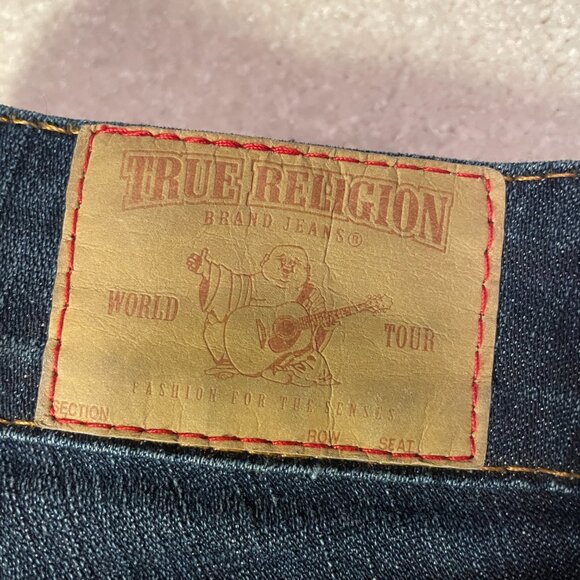 True Religion Blue Boot Cut Jeans - Picture 2 of 8